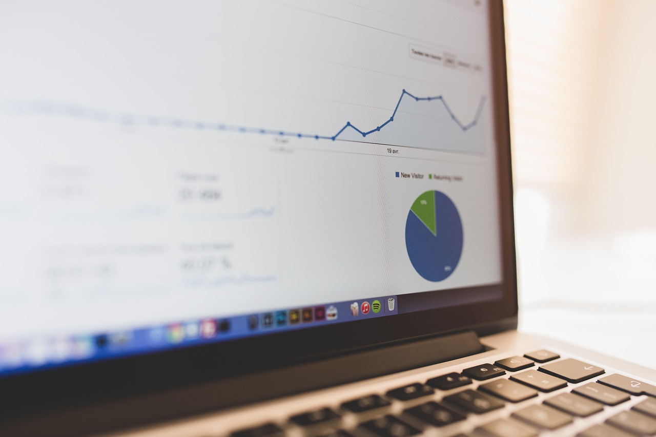 Data analytics dashboards representing how Dr. George Dagliyan observes the forces of technology adoption